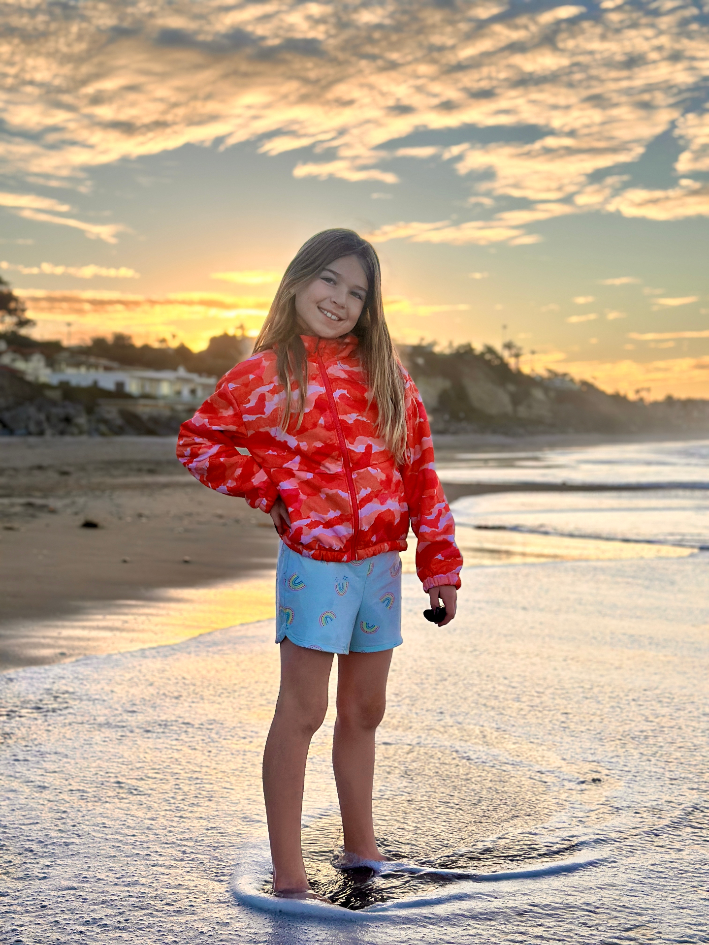 Kayli at the beach